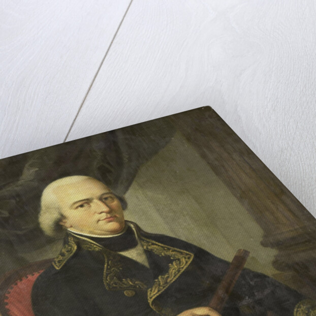 Portrait of Pieter Gerardus van Overstraten, Governor-General of the Dutch East Indies by Adriaan de Lelie