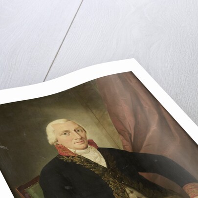 Portrait of Albertus Henricus Wiese, Governor-General of the Dutch East Indies by Adriaan de Lelie