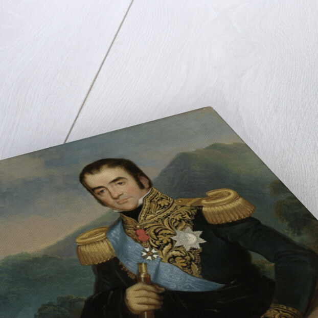 Posthumous Portrait of Herman Willem Daendels, Governor-General of the Dutch East Indies by Raden Sarief Bastaman Saleh