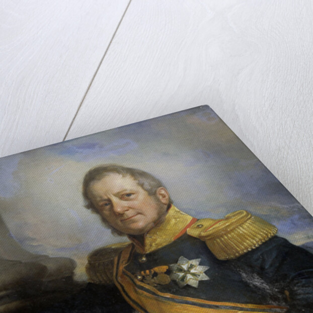 Portrait of Hendrik Merkus, Baron de Kock, Army Commandant and after 1826 Lieutenant Governor-General of the Dutch East Indies by Cornelis Kruseman