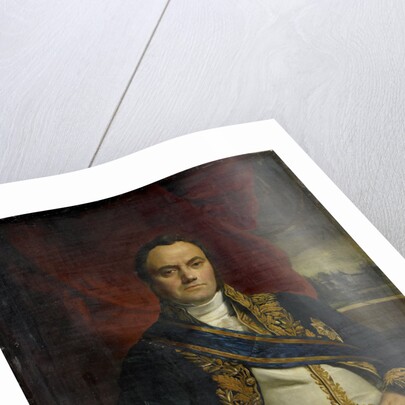 Portrait of Léonard Pierre Joseph, Viscount du Bus de Gisignies, Commissioner-General by François Joseph Navez