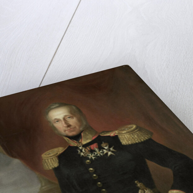 Portrait of Dominique Jacques de Eerens, Governor-General of the Dutch East Indies by Cornelis Kruseman