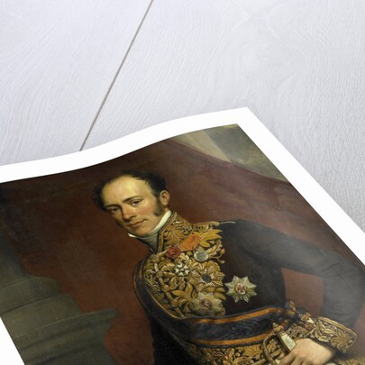 Portrait of Jan Jacob Rochussen, Governor-General of the Dutch East Indies by Nicolaas Pieneman