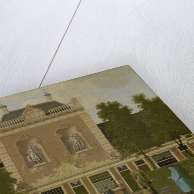 The Garden and Coach House of 524 Keizersgracht in Amsterdam by Hendrik Keun