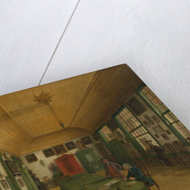 Interior of the Hall of the Art Is Obtained by Labor Society in Leiden, The Netherlands by Paulus Constantijn la Fargue