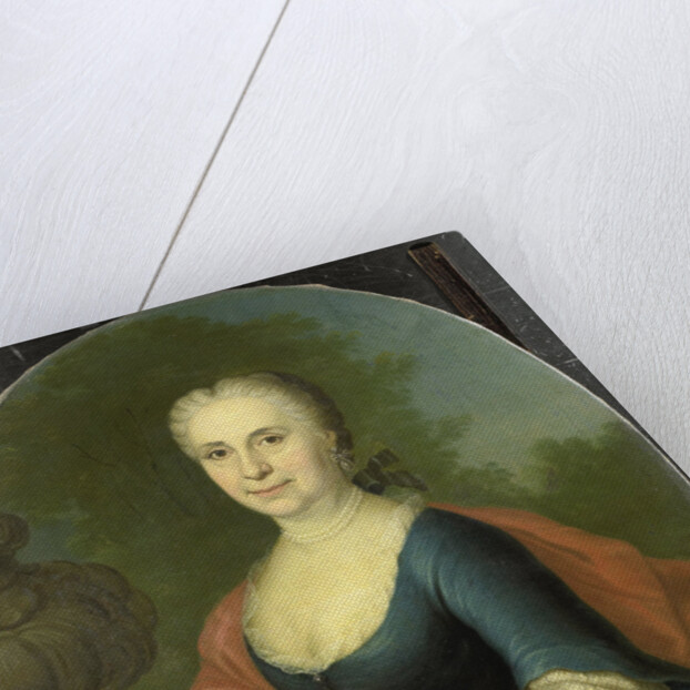 Portrait of Cornelia van Schuylenburgh, Wife of Diederik van Bleyswijk by Conrad Kuster