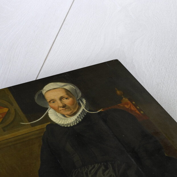 Portrait of Dirckje Tymansdr Gael, called van der Graft, Wife of Mattheus Augustijnsz Steyn by Pieter Pietersz. I