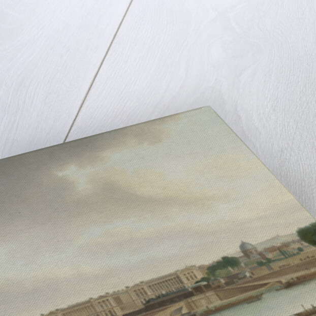 The View from the Batavian Embassy in Paris France by Josephus Augustus Knip