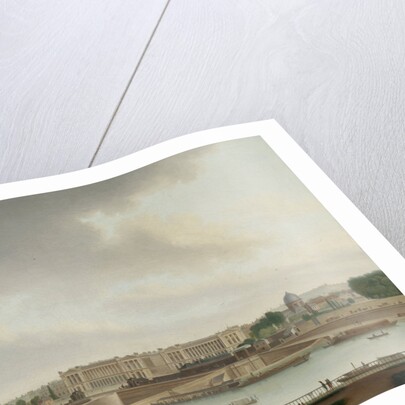 The View from the Batavian Embassy in Paris France by Josephus Augustus Knip