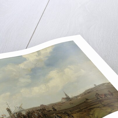 Racetrack at Scheveningen, opened 3 August 1846 The Netherlands by Charles Rochussen