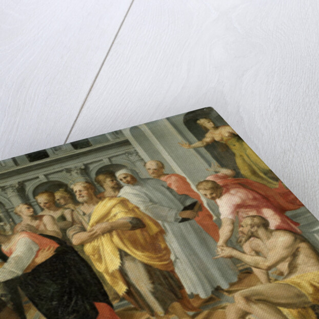 Visitation (Meeting of Mary and Elizabeth in the Presence of Saints Joseph and Jerome) by Circle of Pellegrino Tibaldi