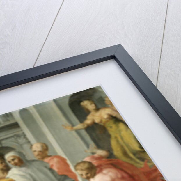 Visitation (Meeting of Mary and Elizabeth in the Presence of Saints Joseph and Jerome) by Circle of Pellegrino Tibaldi