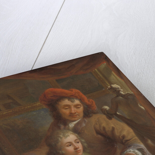 The Drawing Lesson by Abraham van Strij I