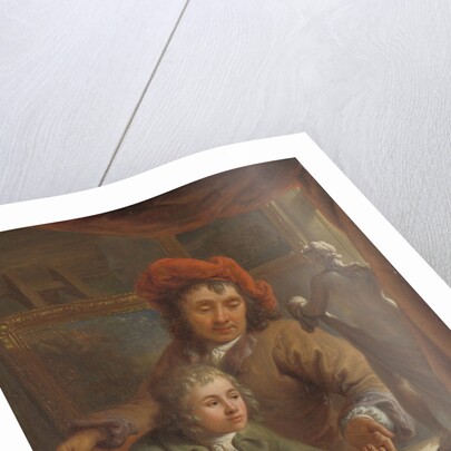 The Drawing Lesson by Abraham van Strij I