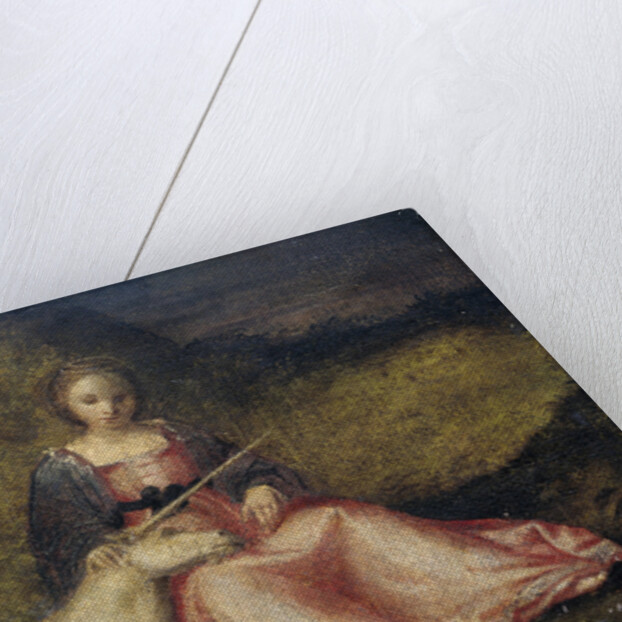 Woman with Unicorn by Anonymous