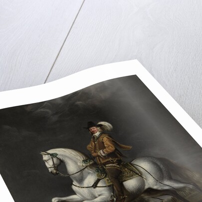 Portrait of Johan Wolfert van Brederode, formerly entitled Equestrian Portrait of Godard Adriaan van Reede van Amerongen by Jan van Rossum