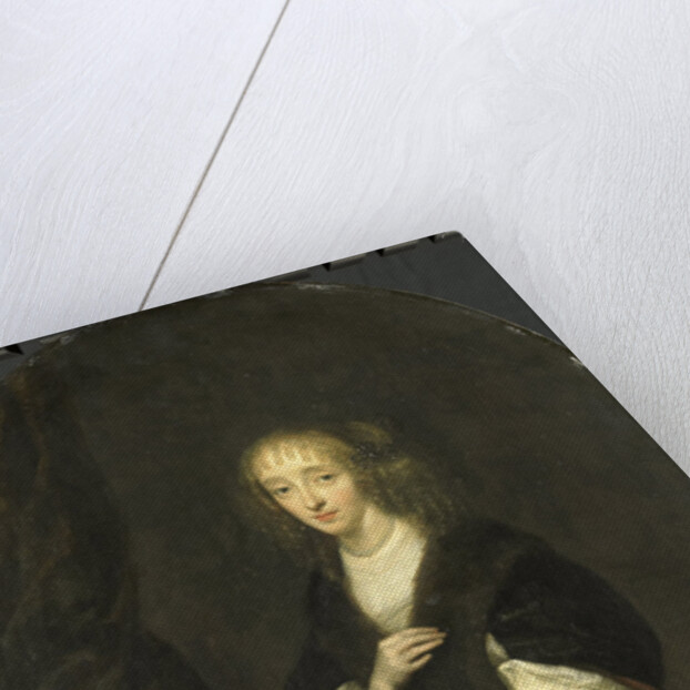 Portrait of Jacoba Bicker, wife of Pieter de Graeff by Caspar Netscher