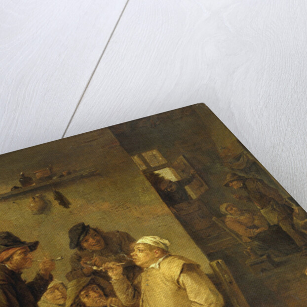 Bricklayer smoking a pipe by David Teniers II