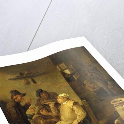 Bricklayer smoking a pipe by David Teniers II