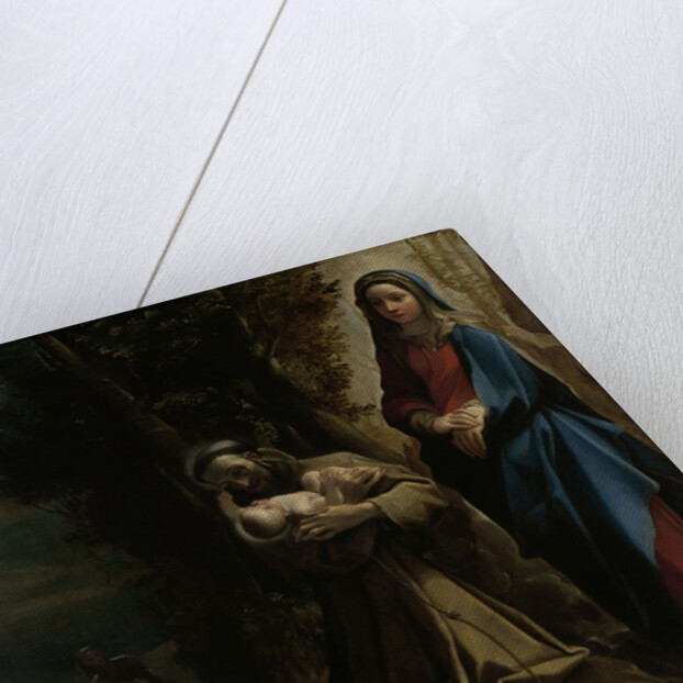 The Vision of Saint Francis of Assisi by Ludovico Carracci