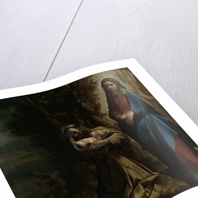 The Vision of Saint Francis of Assisi by Ludovico Carracci