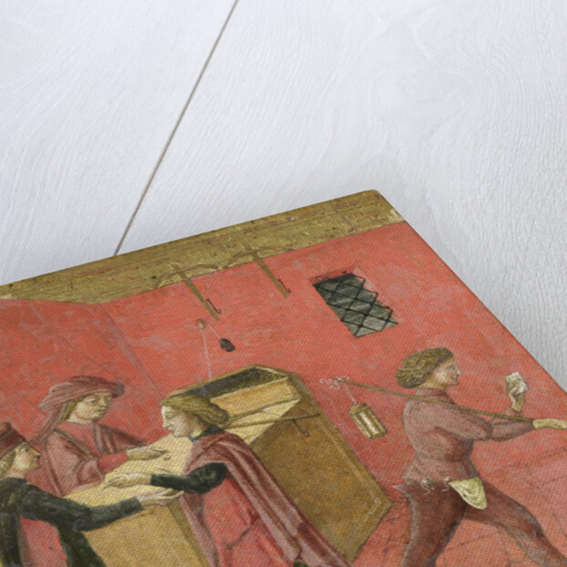 Payment of Salaries to the Night Watchmen in the Camera del Comune of Siena, Italy by Anonymous