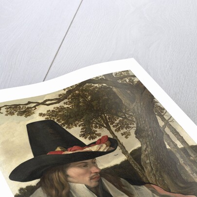 A Man Reading by Anonymous