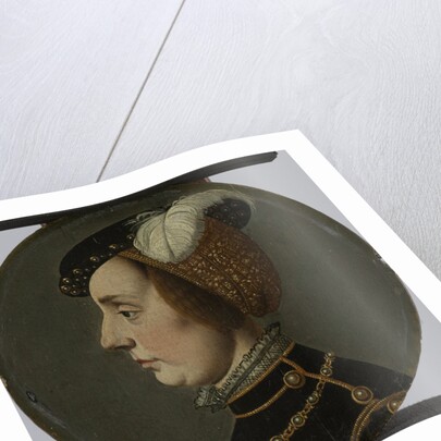 Portrait of Anna of Lorraine, Consort of René de Châlon, Prince of Orange by Anonymous