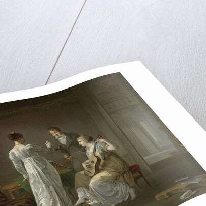 The Music Lesson by Louis Moritz