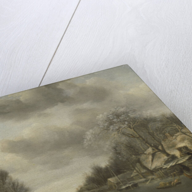 Winter Scene by Jan van de Cappelle