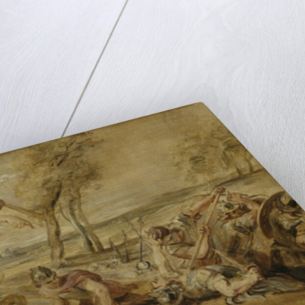 Cadmus sowing dragon's teeth by Workshop of Peter Paul Rubens