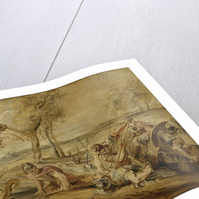 Cadmus sowing dragon's teeth by Workshop of Peter Paul Rubens