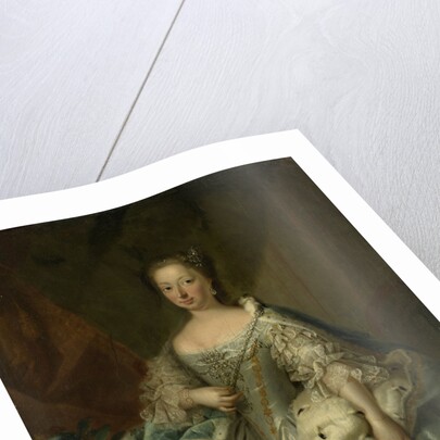 Portrait of Anne of Hanover, Princess Royal and Princess of Orange, Consort of Prince William IV by Johann Valentin Tischbein