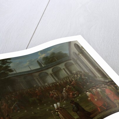Cornelis Calkoen on his Way to his Audience with Sultan Ahmed III by Jean Baptiste Vanmour