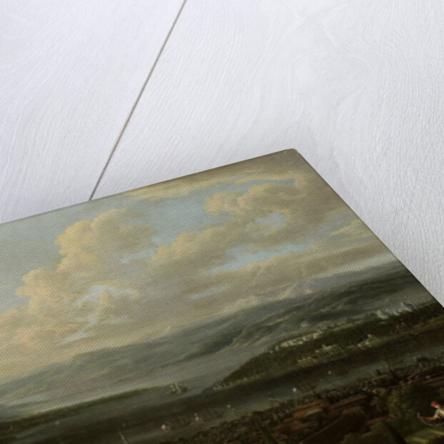 View of Istanbul from the Dutch Embassy at Pera Turkey by Jean Baptiste Vanmour