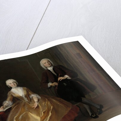 A Couple Making Music by Cornelis Troost