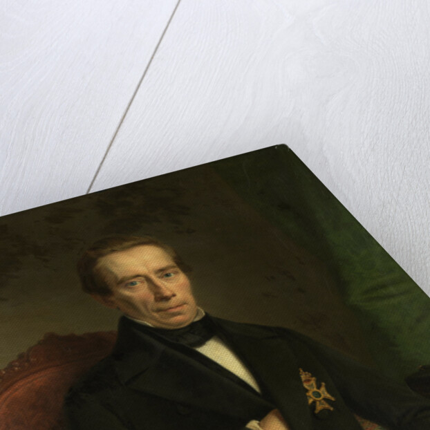 Portrait of Johan Rudolf Thorbecke, Minister of State and Minister of the Interior by Johan Heinrich Neuman
