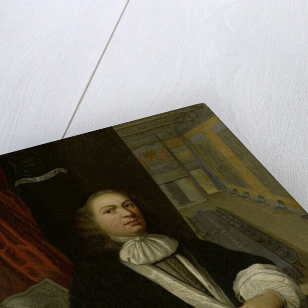 Portrait of Justus de Huybert, Clerk of the States of Zeeland and of the Admiralty by Anonymous