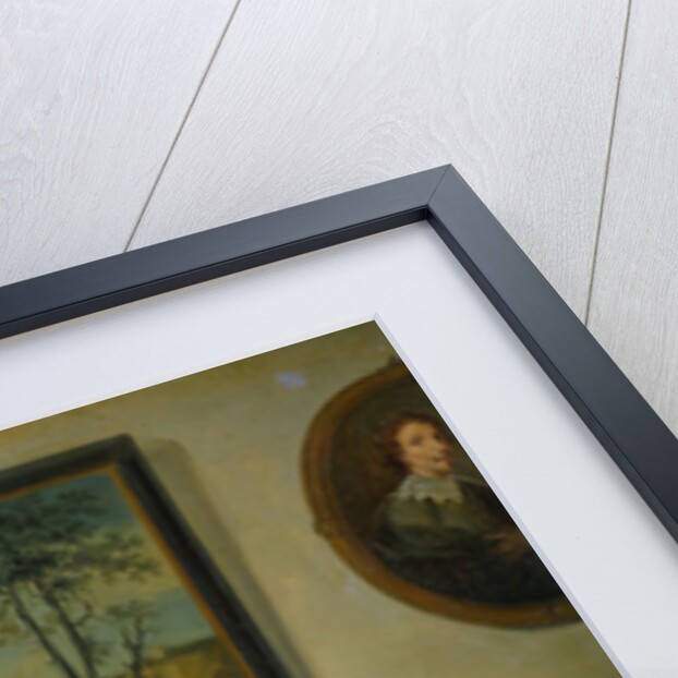 A Man Writing at his Desk by Jan Ekels II
