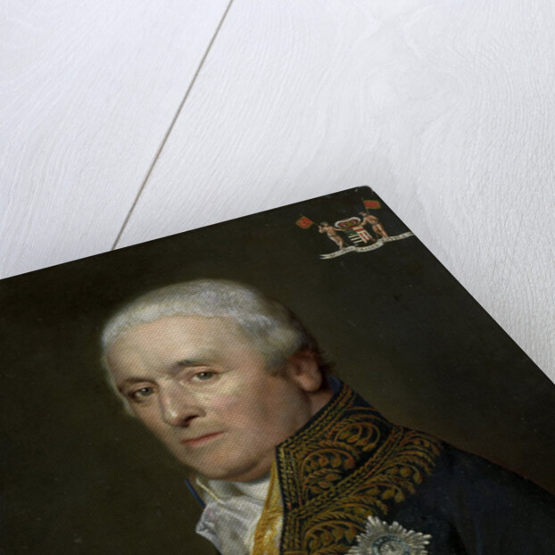 Portrait of Adriaen Pieter Twent by Willem Bartel van der Kooi