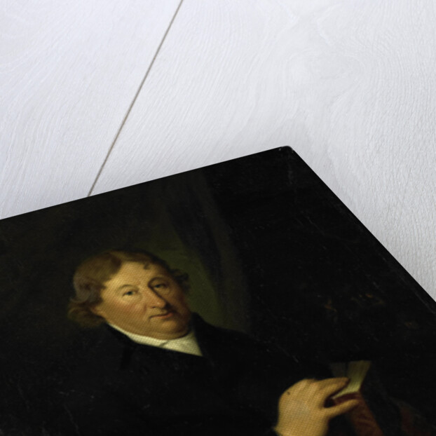 Portrait of Gerrit van der Pot, Lord of Groeneveld, Art Collector in Rotterdam by Johan Bernard Scheffer