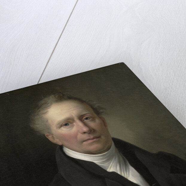 Portrait of Daniel Francis Schas, from 1814 to 1820 Member of the Board of Commerce for the Colonies by Alexandre Jean Dubois Drahonet