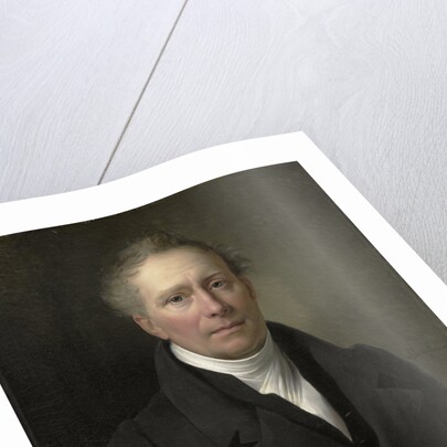 Portrait of Daniel Francis Schas, from 1814 to 1820 Member of the Board of Commerce for the Colonies by Alexandre Jean Dubois Drahonet
