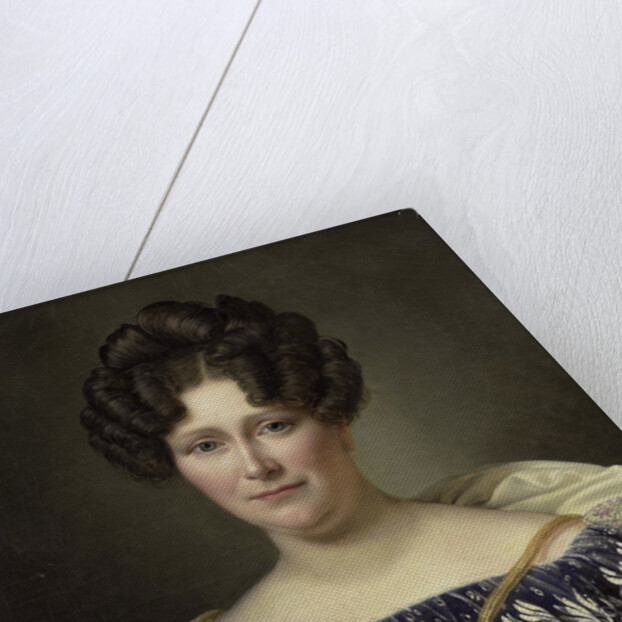 Portrait of Johanna Henriette Engelen, second Wife of Daniel Francis Schas by Alexandre Jean Dubois Drahonet