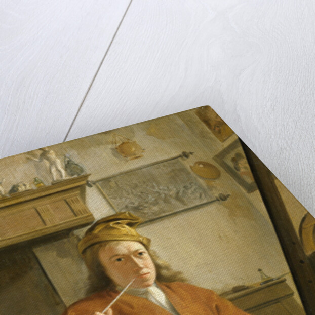Portrait of a Painter, perhaps the Artist Himself by Aert Schouman