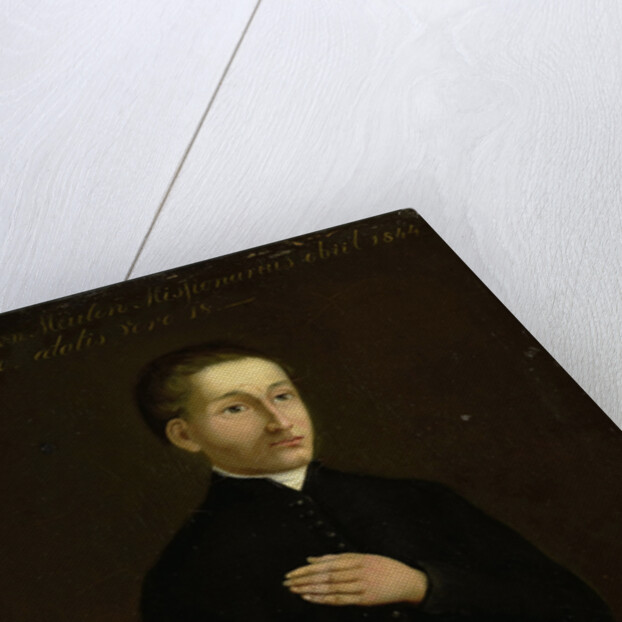 Portrait of Charles van der Meulen, Missionary to Curaçao by Anonymous