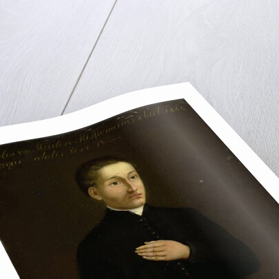 Portrait of Charles van der Meulen, Missionary to Curaçao by Anonymous