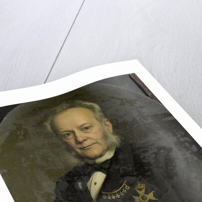 Pieter Mijer, 1812-81, Governor-General of Dutch East Indies, Nederlands Oost Indië by Johan Heinrich Neuman
