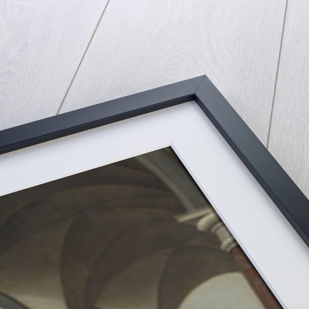 Gallery overlooking a park by Barent Fabritius