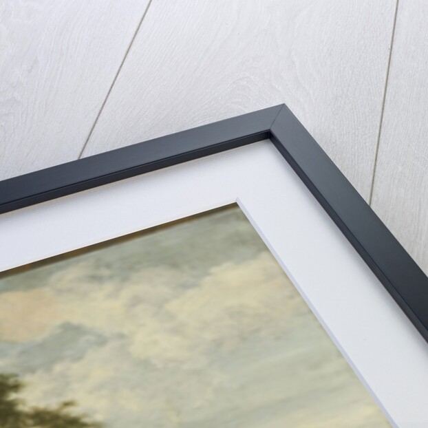 Italian Landscape with two Roman Soldiers, Gerard de Lairesse by Johannes Glauber